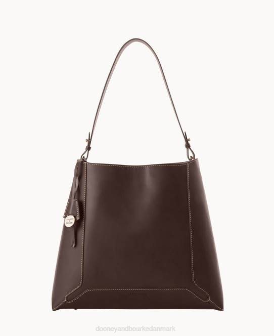 Dooney & Bourke alt armel JV0J3810 poser chokolade
