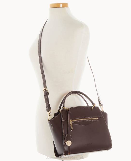 Dooney & Bourke alt lille callista JV0J730 poser chokolade