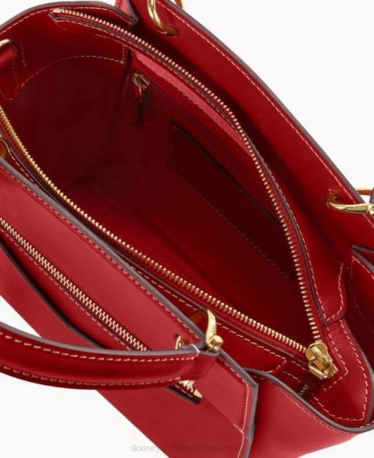 Dooney & Bourke alt lille callista JV0J732 poser rød