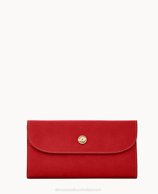 Dooney & Bourke alt slank kontinental JV0J4254 poser rød