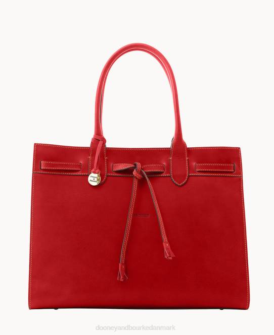Dooney & Bourke alt stor kvastpose JV0J3243 poser rød