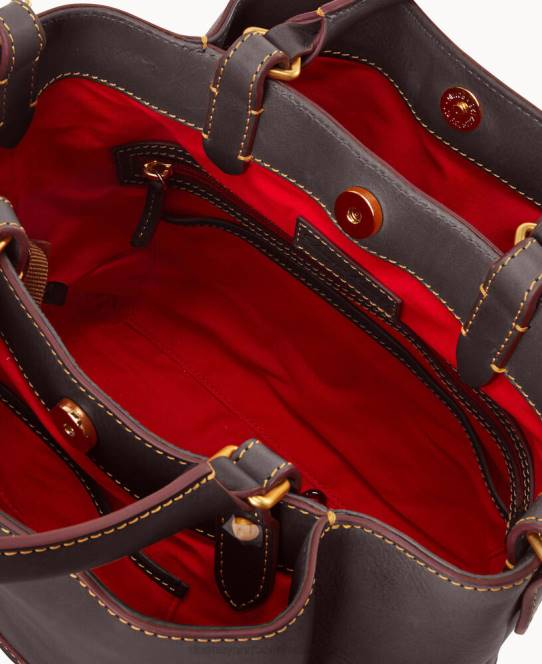 Dooney & Bourke florentinsk barlow JV0J529 poser brun tmoro