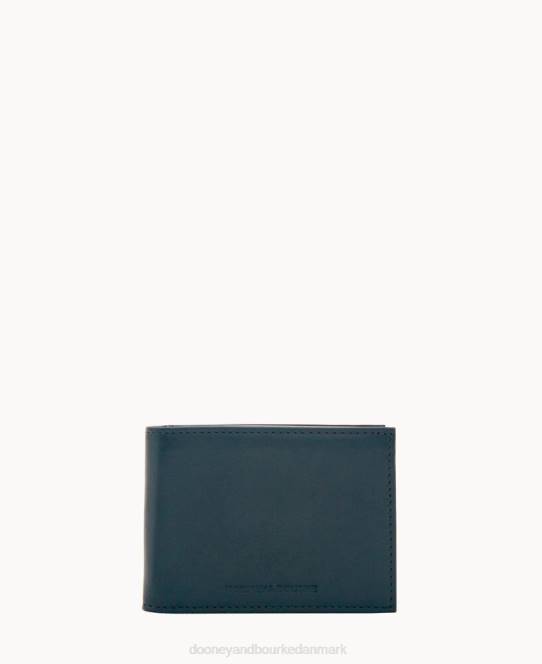 Dooney & Bourke florentinsk billfold med togpas JV0J4246 poser sort