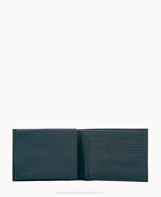 Dooney & Bourke florentinsk billfold med togpas JV0J4246 poser sort