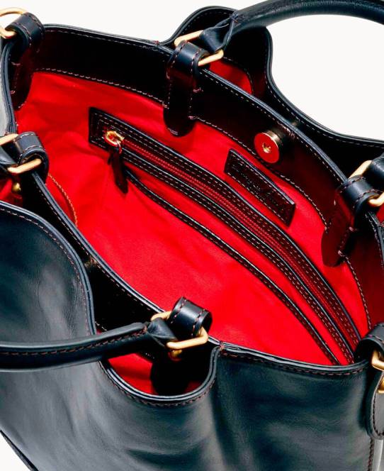 Dooney & Bourke florentinsk brenna JV0J402 poser sort