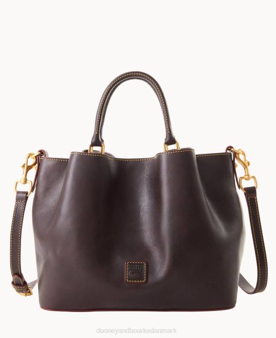 Dooney & Bourke florentinsk brenna JV0J404 poser brun tmoro
