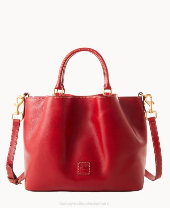 Dooney & Bourke florentinsk brenna JV0J407 poser rød