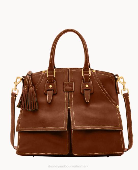 Dooney & Bourke florentinsk clayton JV0J397 poser kastanje