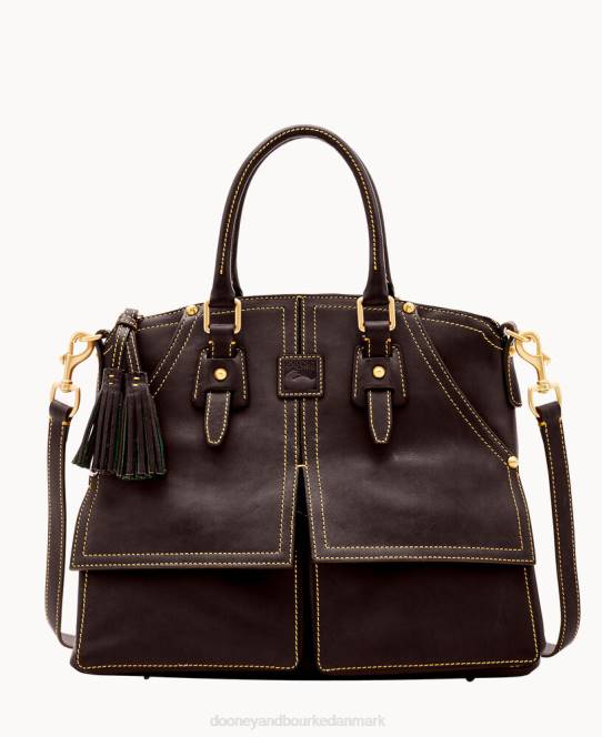 Dooney & Bourke florentinsk clayton JV0J399 poser brun tmoro
