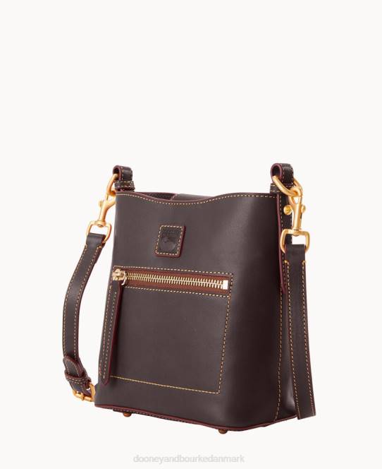Dooney & Bourke florentinsk lille ridley JV0J1293 poser brun tmoro