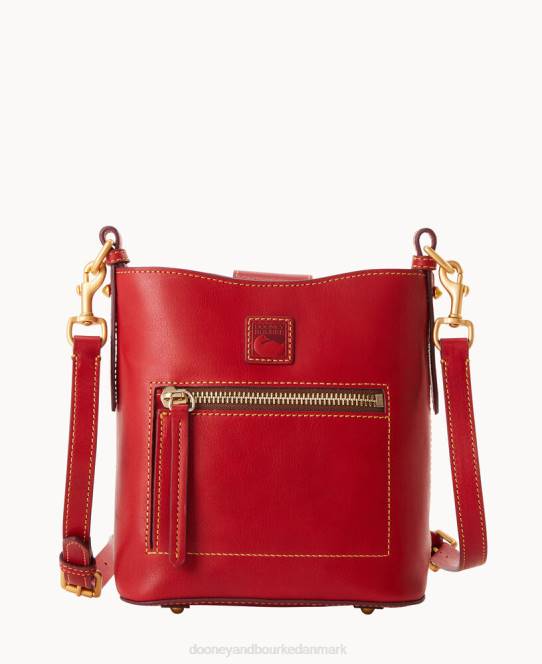 Dooney & Bourke florentinsk lille ridley JV0J1298 poser rød