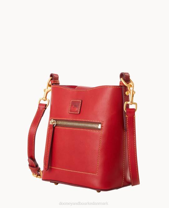 Dooney & Bourke florentinsk lille ridley JV0J1298 poser rød