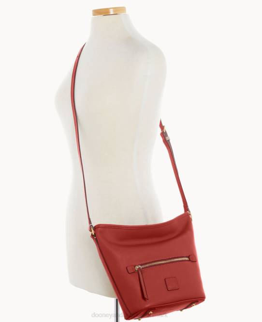 Dooney & Bourke florentinsk lynlåssæk JV0J2421 poser rød