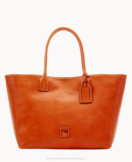 Dooney & Bourke florentinsk medium russel taske JV0J1197 poser naturlig