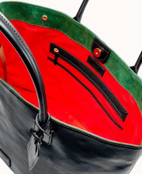 Dooney & Bourke florentinsk medium russel taske JV0J1201 poser sort