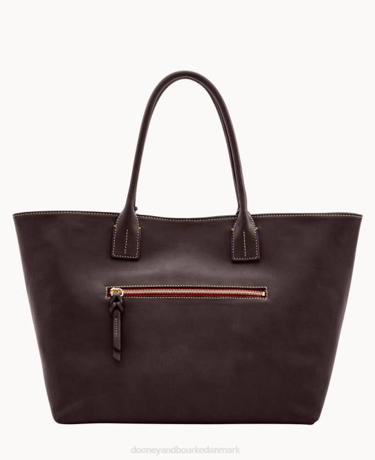 Dooney & Bourke florentinsk medium russel taske JV0J1203 poser brun tmoro
