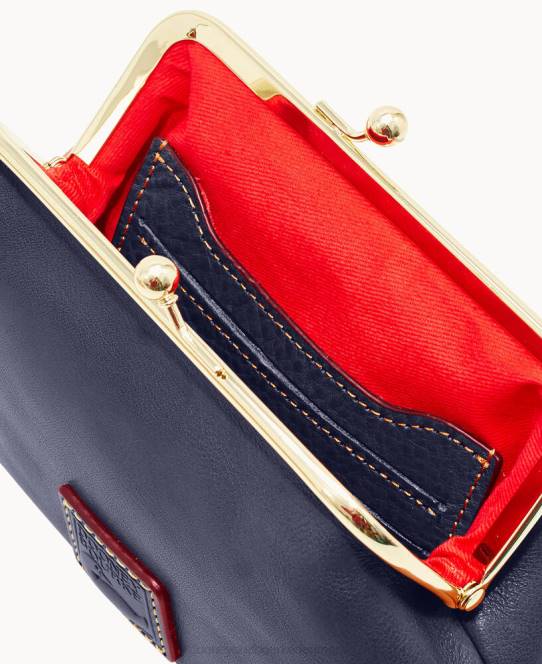 Dooney & Bourke florentinsk stor indrammet pung JV0J4455 poser flåde