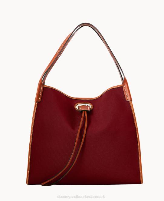 Dooney & Bourke oncour cabriolet fuld op JV0J3438 poser claret