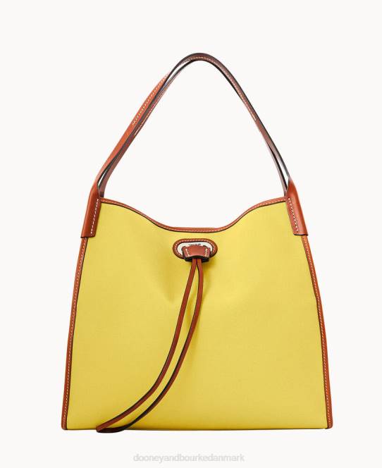 Dooney & Bourke oncour cabriolet fuld op JV0J3443 poser gul