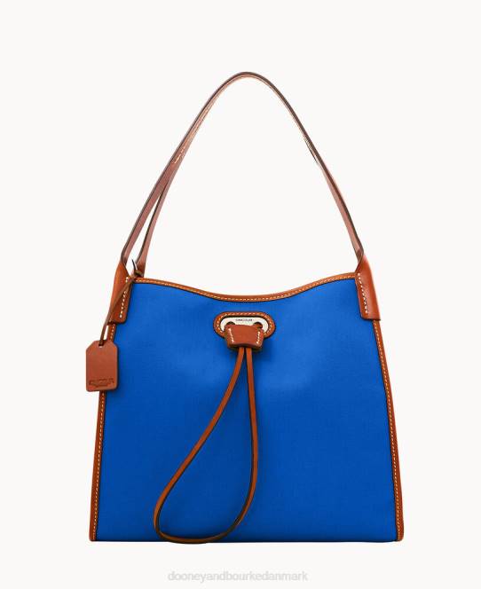 Dooney & Bourke oncour cabriolet lille fuld op JV0J3255 poser kongeblå