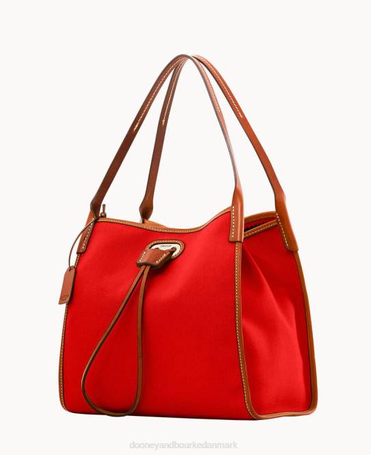 Dooney & Bourke oncour cabriolet lille fuld op JV0J3260 poser rød