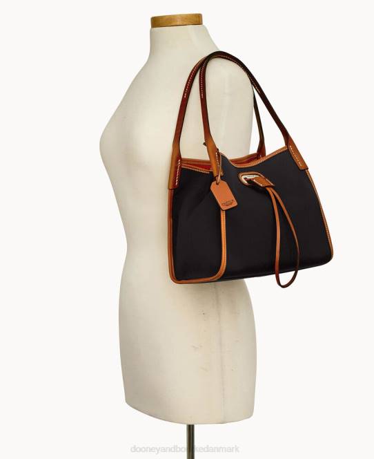 Dooney & Bourke oncour cabriolet mini fuld op JV0J3282 poser sort