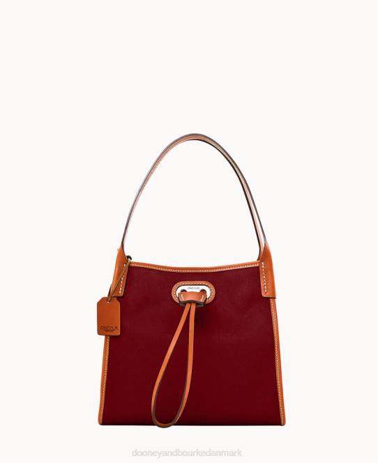 Dooney & Bourke oncour cabriolet mini fuld op JV0J3289 poser claret