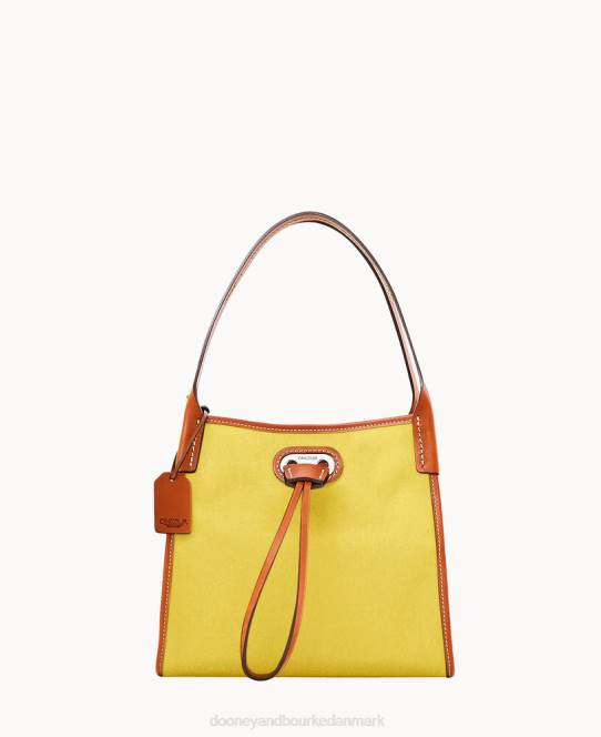Dooney & Bourke oncour cabriolet mini fuld op JV0J3290 poser gul