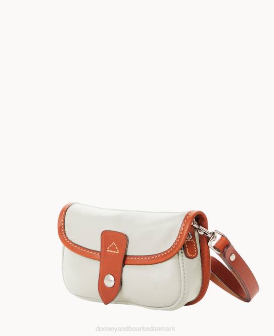 Dooney & Bourke oncour elba flap armbånd JV0J4407 poser ren hvid