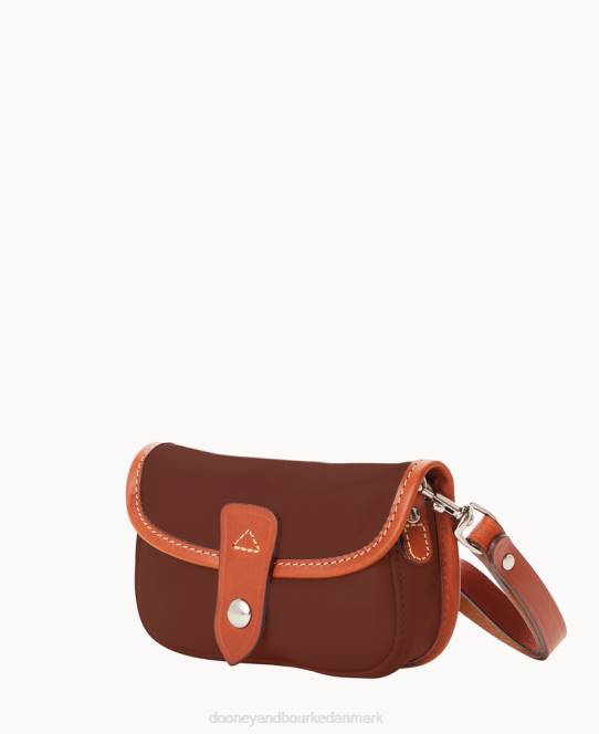 Dooney & Bourke oncour elba flap armbånd JV0J4410 poser brændt orange