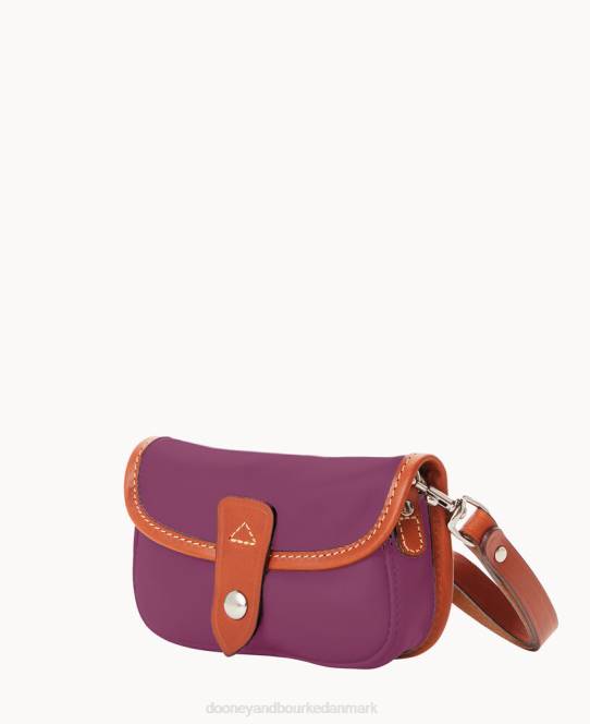 Dooney & Bourke oncour elba flap armbånd JV0J4415 poser orkidé