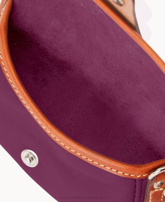 Dooney & Bourke oncour elba flap armbånd JV0J4415 poser orkidé
