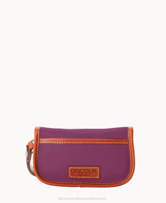 Dooney & Bourke oncour elba flap armbånd JV0J4415 poser orkidé