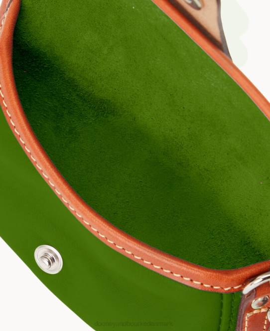 Dooney & Bourke oncour elba flap armbånd JV0J4421 poser æblegrøn