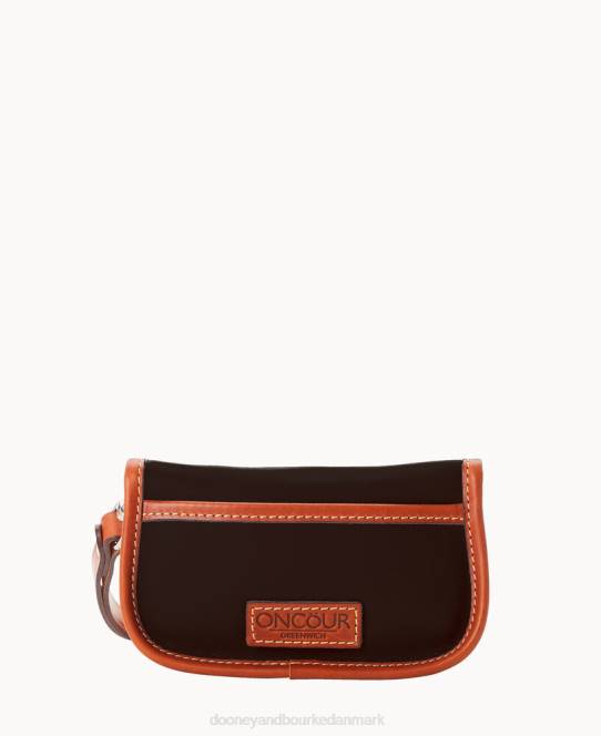 Dooney & Bourke oncour elba flap armbånd JV0J4423 poser brun tmoro