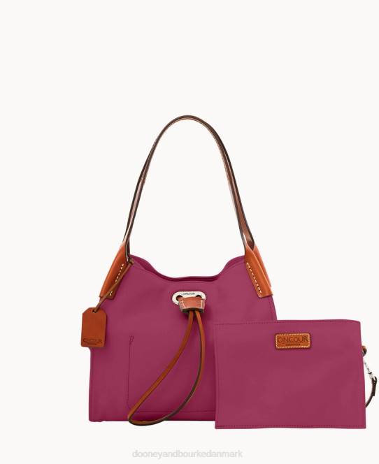 Dooney & Bourke oncour elba mini fuld op to JV0J3166 poser fuchsia