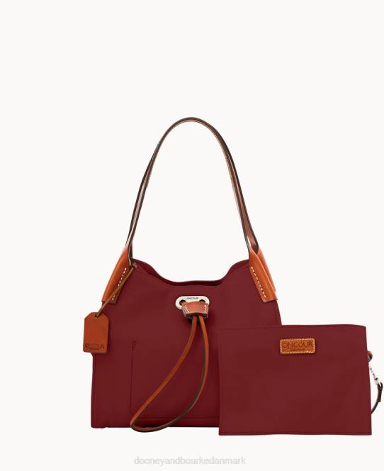 Dooney & Bourke oncour elba mini fuld op to JV0J3170 poser rouge