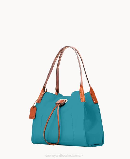 Dooney & Bourke oncour elba mini fuld op to JV0J3183 poser isblå