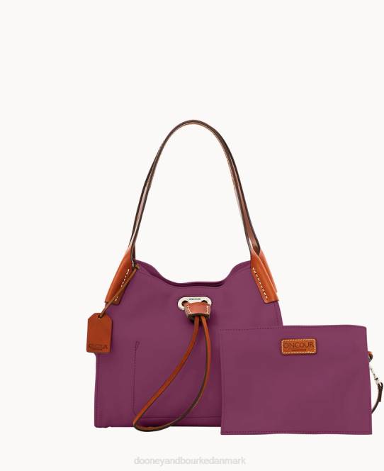 Dooney & Bourke oncour elba mini fuld op to JV0J3186 poser orkidé
