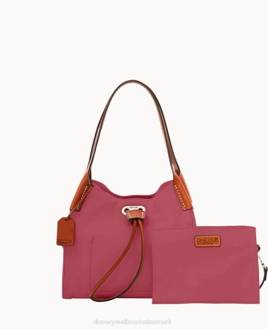 Dooney & Bourke oncour elba mini fuld op to JV0J3187 poser lyserød