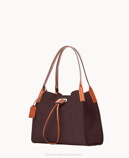 Dooney & Bourke oncour elba mini fuld op to JV0J3195 poser chokolade