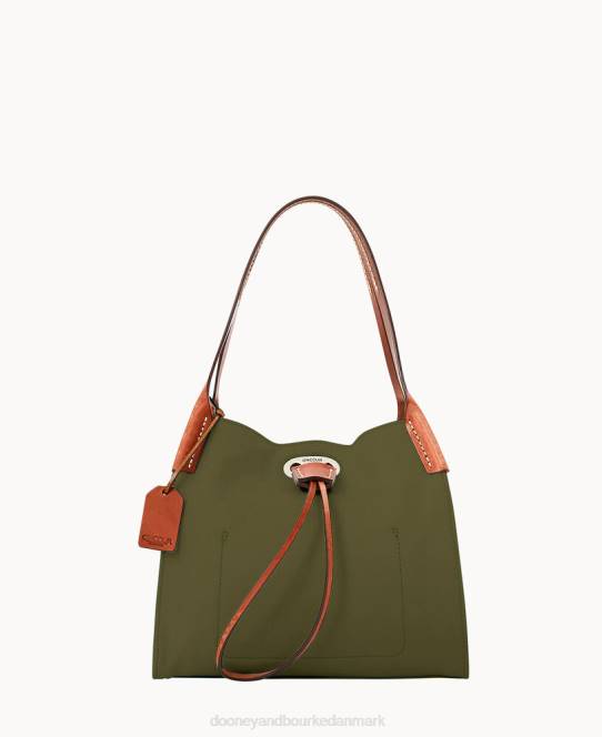 Dooney & Bourke oncour elba mini fuld op to JV0J3198 poser oliven