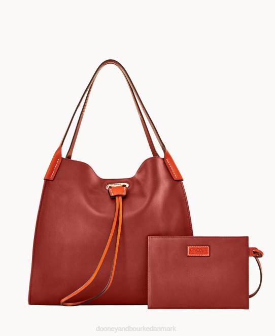 Dooney & Bourke oncour roux polo fuld op JV0J3542 poser bordeaux