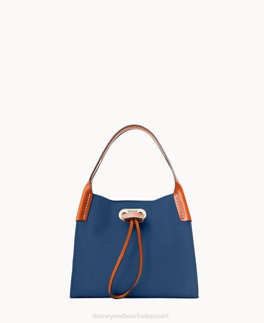 Dooney & Bourke oncour roux polo lille fuld op JV0J3470 poser midnatsblå