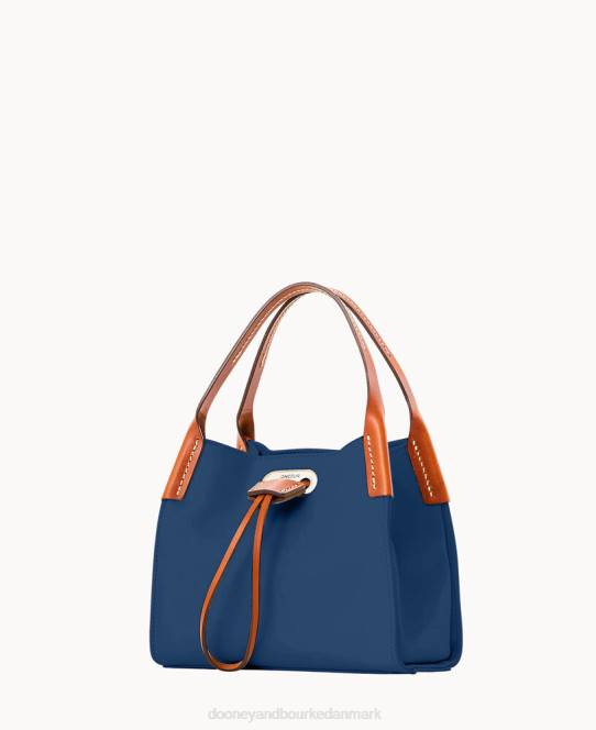 Dooney & Bourke oncour roux polo lille fuld op JV0J3470 poser midnatsblå