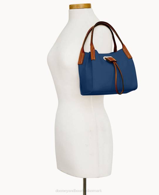 Dooney & Bourke oncour roux polo lille fuld op JV0J3470 poser midnatsblå
