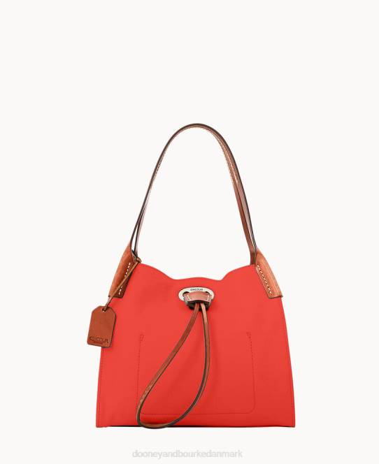Dooney & Bourke oncour roux polo mini fuld op to JV0J3328 poser persimmon