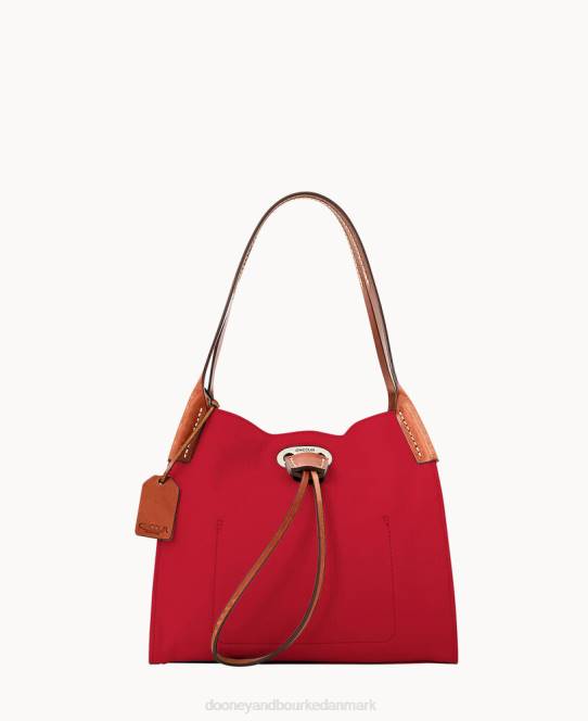 Dooney & Bourke oncour roux polo mini fuld op to JV0J3330 poser rød