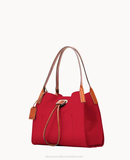 Dooney & Bourke oncour roux polo mini fuld op to JV0J3330 poser rød