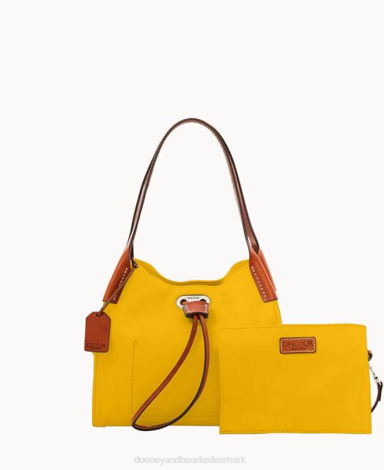Dooney & Bourke oncour roux polo mini fuld op to JV0J3333 poser sennep
